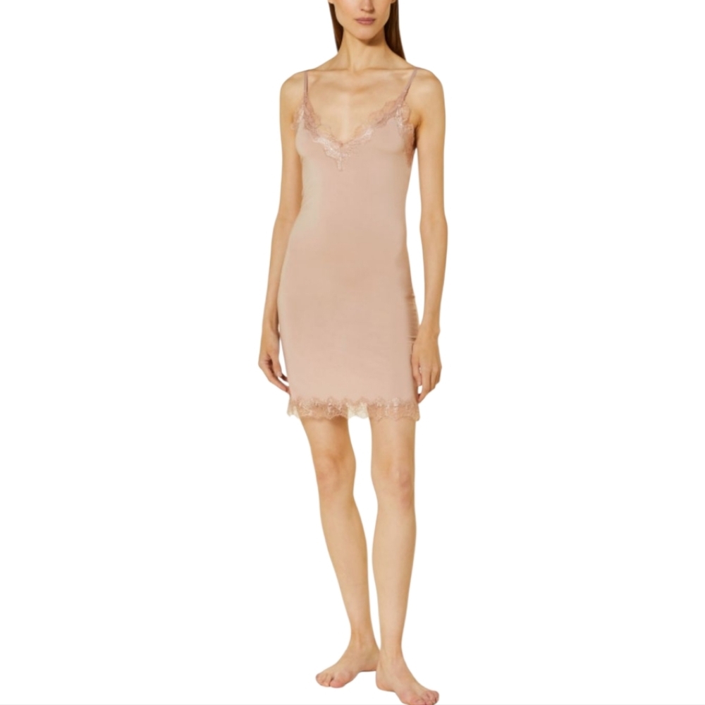 ROSEMUNDE Billie Strap Slip Dress Size Medium 40